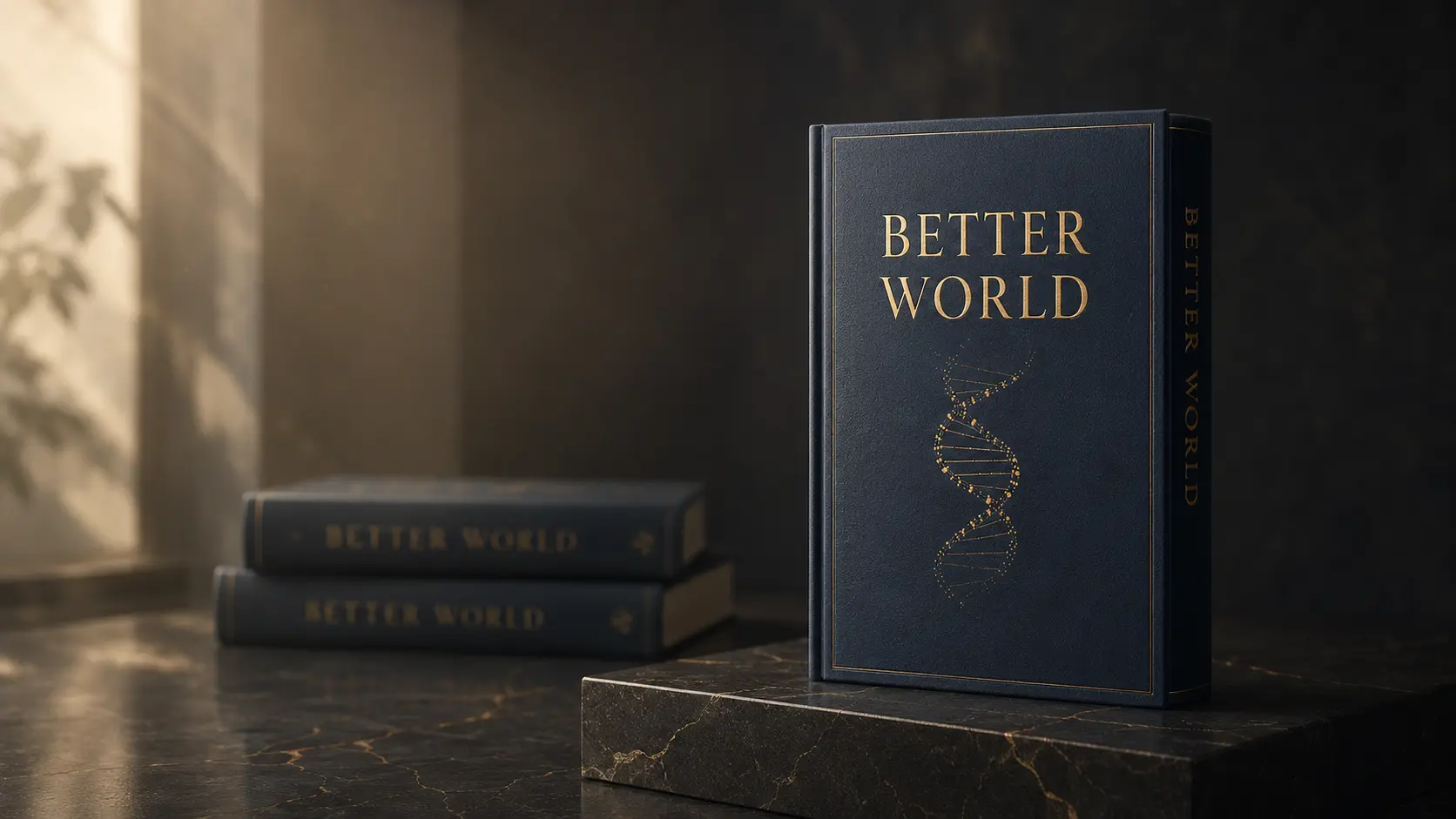 מהדורה חתומה של Better World — הספר נראה במלואו